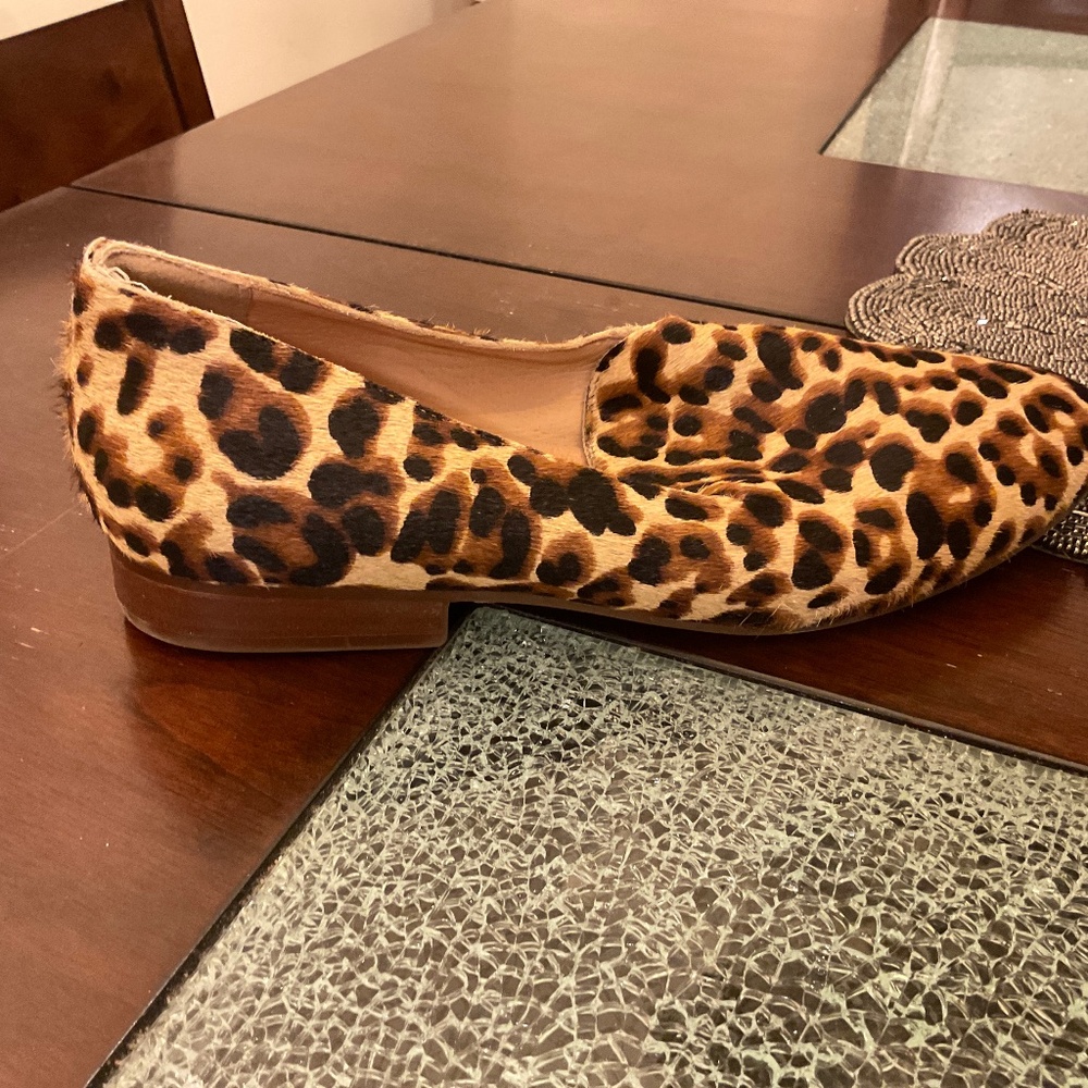 Jack Rogers Leopard Loafers